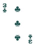 Three of Clubs