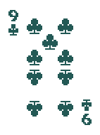 Nine of Clubs