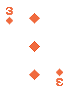 Three of Diamonds